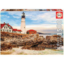 Educa Puzzle Világítótorony a sziklás parton 1500 db-os (17978) puzzle, kirakós