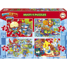 Educa Superthings 4 az 1-ben Puzzle Készlet puzzle, kirakós