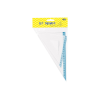 Educa Vonalzó készlet, Educa háromszög 25cm, 2 db ( 45°/60° ) nagy, bliszteres