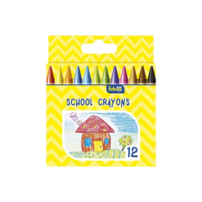 Educa Zsírkréta készlet, educa, 12 klf. szín kréta