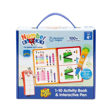 Educational Insights Állítsa be a Hot Dots® - Numberblocks beállítást 1-től 10-ig kreatív és készségfejlesztő