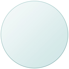  edzett üveg asztallap kerek 400 mm bútor