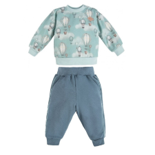 EEVI Fiú 2 Részes Szett - Menta Léghajós babaruha szett