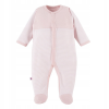 EEVI Pamut Ujjas Rugdalózó - Púder Rózsaszín Csíkos 74