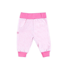 EEVI Plüss bébi nadrág, lábfejnélküli - Rózsaszín 80 babanadrág