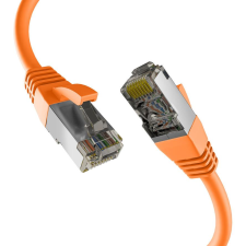 EFB CAT8.1 ORANGE 1m RJ45 PATCHKABEL S/FTP PIMF (EC020200279) kábel és adapter