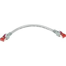 EFB K5510 S/FTP CAT6 Patch kábel 0.25m - Szürke kábel és adapter