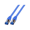 EFB RJ45 Patchkabel S/FTP,Cat.6A,Cat7 TPE superflex,10m,blau (K5525FBL.10)