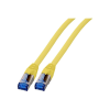 EFB RJ45 Patchkabel S/FTP,Cat.6A,Cat7 TPE superflex,3m,gelb (K5525FGE.3)