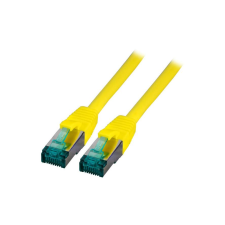 EFB RJ45 Patchkabel S/FTP, Cat.6A, LSZH, 0,15m, gelb (MK6001.0,15Y) kábel és adapter