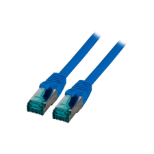 EFB RJ45 Patchkabel S/FTP, Cat.6A, LSZH, 0,25m, blau (MK6001.0,25BL) kábel és adapter