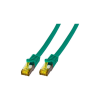 EFB RJ45 Patchkabel S/FTP,Cat.6A,LSZH,Cat.7 Rohk.,0,5m,grün (MK7001.0,5GR)