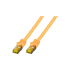 EFB RJ45 Patchkabel S/FTP,Cat.6A,LSZH,Cat.7 Rohk.,10m,gelb (MK7001.10Y)
