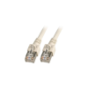 EFB RJ45 Patchkabel SF/UTP, Cat.5e, PVC, CCA, 0,15m, grau (K5455.0,15)
