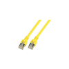 EFB RJ45 Patchkabel SF/UTP, Cat.5e, PVC, CCA, 0,5m, gelb (K5457.0,5)