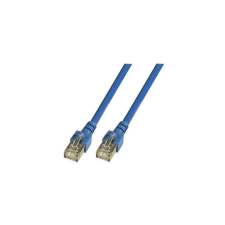 EFB RJ45 Patchkabel SF/UTP, Cat.5e, PVC, CCA, 1,5m, blau (K5459.1,5) kábel és adapter