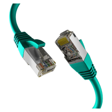 EFB S/FTP CAT8.1 Patch kábel 15m - Zöld kábel és adapter