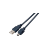 EFB USB2.0 Kabel A-Mini B (5polig),St.-St.,1,0m,sw,Classic (K5250SW.1V2)