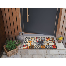 Efia GmbH Kitty People 050x075 cm szennyfogó lábtörlő lakástextília