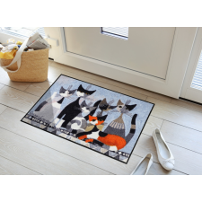 Efia GmbH Siamo in sei 050x075 cm szennyfogó lábtörlő lakástextília