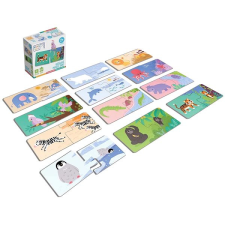Efko KukiKuk Véééliké puzzle duo Kde bydlí zvířátka puzzle, kirakós