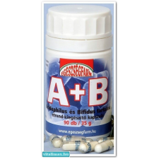  Egészségfarm acidophilus+bifidus kapszula 90 db vitamin és táplálékkiegészítő