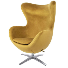  EGG WIDE VELVET karosszék khaki zöld bútor