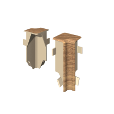 Egger Szegélyléc Belső sarkok Tölgy piros barna 2 darab élvédő, sín, szegélyelem