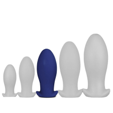 EggPlay Saurus Egg L – prémium szilikon anális dugó, 14 x 6,3 cm anál
