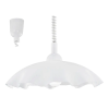 EGLO 13992 Húzós függeszték E27 1*60W fehér Carola