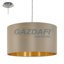 EGLO 31602 Text.függ E27 60W 38cm barna Maserlo világítás