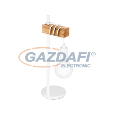 EGLO 33163 Asztali E27 1x10W fehér/tölgy Townshend világítás