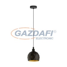 EGLO 33345 függeszték E14 40W fekete/arany Roccaforte világítás