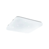 EGLO 33607 LED mennyezeti lámpa 11,5W 28x28cm kristály hatású bura 4000K FRANIA-S