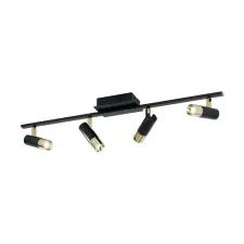 EGLO 39147 LED fali/mennyezeti 4x5W fekete/réz Tomares világítás