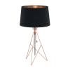 EGLO 39178 - Asztali lámpa CAMPORALE 1xE27/60W/230V