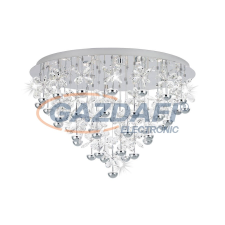 EGLO 39246 LED mennyezeti 43x1,8W króm/kristály Pianopoli világítás
