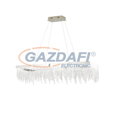 EGLO 39283 LED függelék 39W 115x32cm króm/kristály Antelao világítás