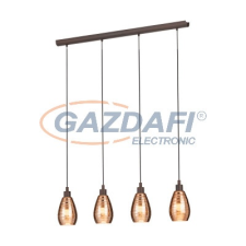 EGLO 39507 Függeszték E27 4x60W barna Siracusa világítás