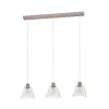 EGLO 43632 Függeszték E27 3x40W rosegold Copley