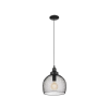 EGLO 49736 függeszték E27 60W 28cm fekete Straiton