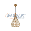 EGLO 49772 függeszték E27 60W 35cm bambusz Amsfield