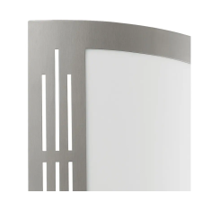 EGLO 82309 Kültéri fali 1*60W E27 nemesacél City kültéri világítás