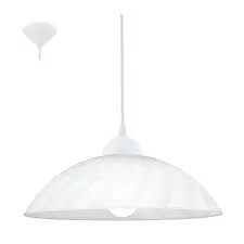 EGLO 82785 Függeszték E27 60W fehér csíkos Vetro világítás