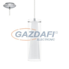 EGLO 89832 Függeszték E27 1x60W króm/fehér Pinto