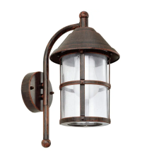 EGLO 90184 Kültéri fali 1x60W E27 antik barna IP23 San Telmo kültéri világítás