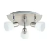 EGLO 90986 Kerek 3*40W E14 matt nikkel Enea 13988