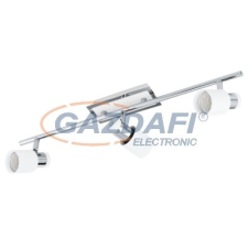 EGLO 92086 LED-es fali/ mennyezeti GU10 3x5W kr/feh Davida világítás
