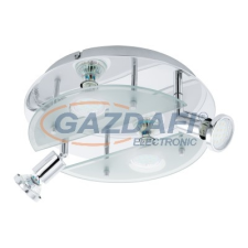 EGLO 93085 menny 4xGU10 3W LED króm kerek Cabo1 világítás