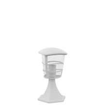 EGLO 93096 outdoor-pedestal-lamp 1-light E27 60W, white/clear 'ALORIA' kültéri világítás